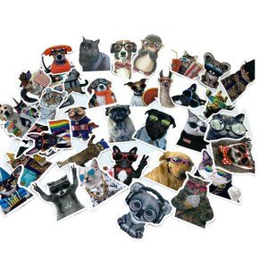Assorted Animal Stickers (45 pieces)